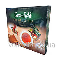 Чай пакетированный Набор Greenfield Premium Tea collection Гринфилд Премиальная Коллекция Чая 96пакетиков