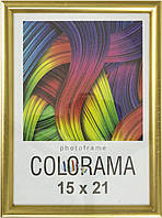 Фоторамка "LA-NEW Colorama" 15х21 45 gold(24)