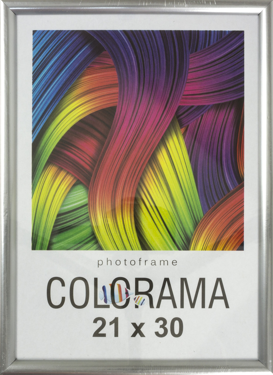 Фоторамка "LA-NEW Colorama" 21х30 45 silver(21)