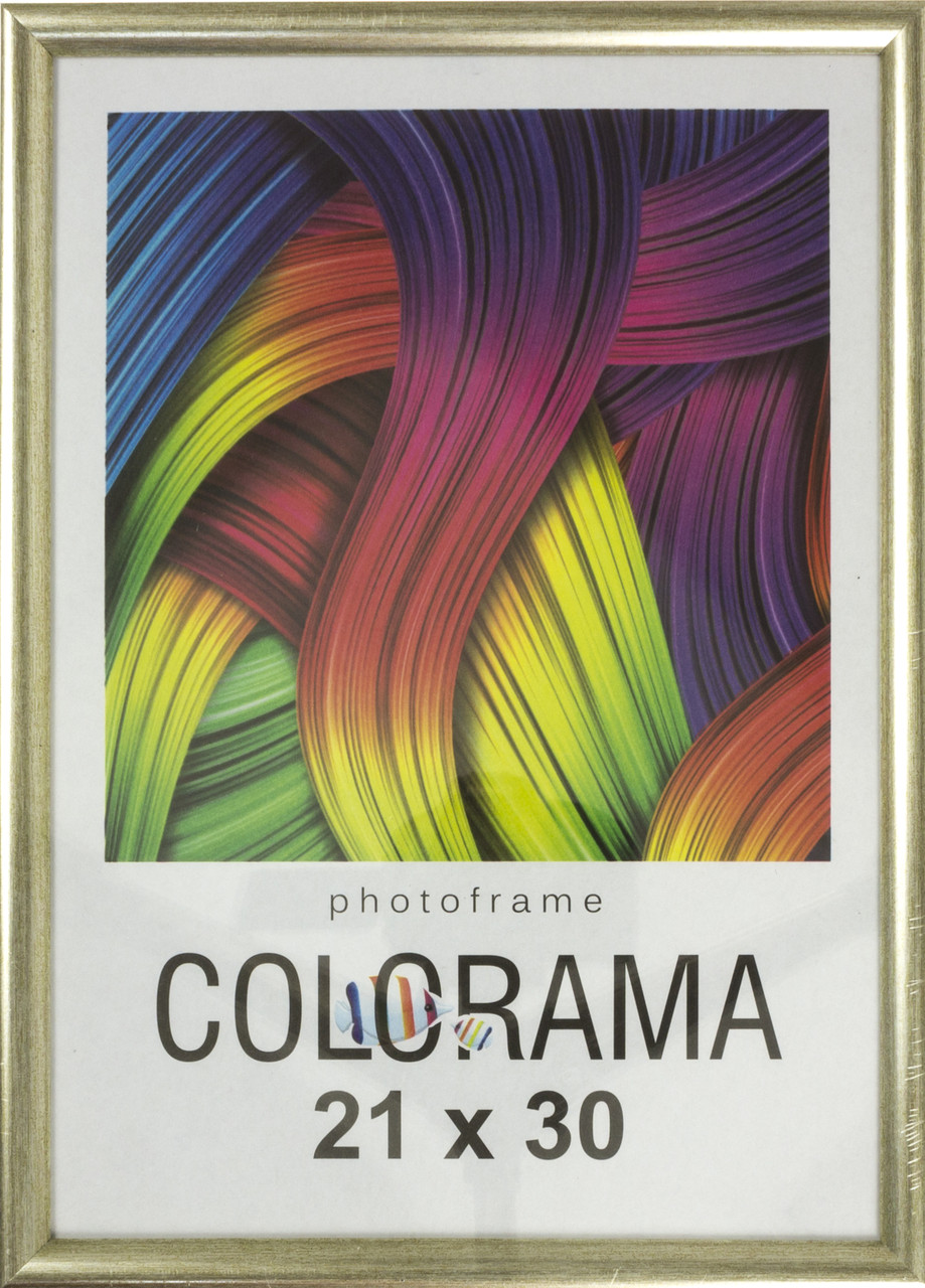 Фоторамка "LA-NEW Colorama" 21х30 45 white gold(21)