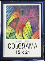 Фоторамка "LA-NEW Colorama" 15х21 blue metallic (24)