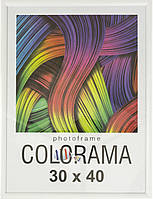 Фоторамка "LA-NEW Colorama" 30х40 45 white(10)