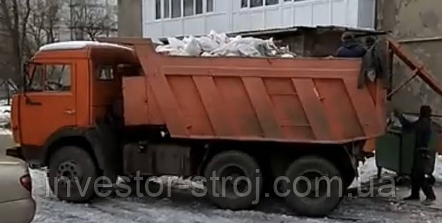 Заказать вывоз мусора по Харькову