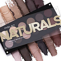 Палітра тіней для повік Inglot Makeup Artist Studio Palette Naturals