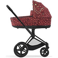 Коляска Cybex Priam 4.0 шасі Matt Black + люлька by Alec Voelkel Rockstar
