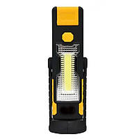 Фонарь-лампа светодиодная аккумуляторная B-109 1 LED COB 3W + 1 LED 1W Желтая