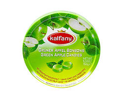 Льодяники зі смаком зеленого яблука Kalfany Green Apple Candies, 150 г