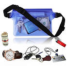 Сумка-чохол водонепроникна для документів, телефона, плавання, фото 3