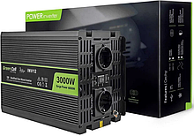 Інвертор перетворювач 12v 220v green cell 6000/3000W
