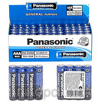 Батарейка Panasonic AAA R03BER/4p General Purpose, розмір ААА (міні-пальчикова), у спайці
