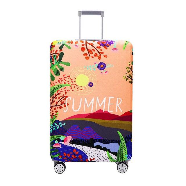 Чохол для дорожньої валізи на валізу захисний 22-24" M, Summer1 Без бренда, фото 1