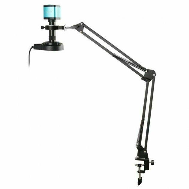 Відеомікроскоп цифровий Eakins 48 Мп 4K 1-130X HDMI USB зі стійкою, LED і ДК, фото 1