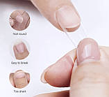 Гелеві типси (прозорі, м'які) для швидкого нарощування нігтів, упаковка, фото 2