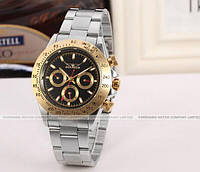 Стильные наурчные часы Jaragar Luxury Reloj Hombre Black