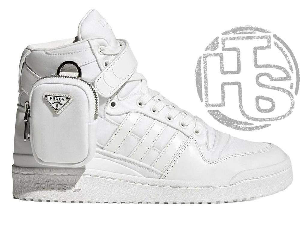 Жіночі кросівки Adidas Forum High Prada White GY7041