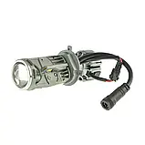 Автомобільні світлодіодні Bi-LED-лампи з лінзою LED LE01 H4 Hi/Low 35W, фото 8