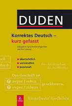 Duden, Korektes Deutsch - kurz gefasst