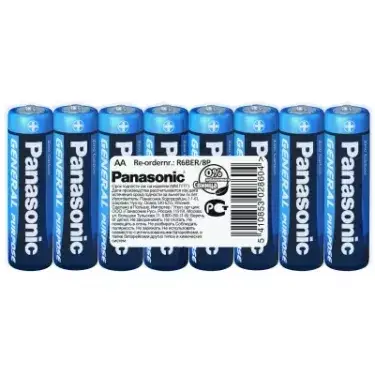 Батарейка Panasonic сольова ААА (мініпальчик)
