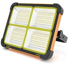 Найпотужніший ліхтар прожектор для дому CATA CT 4698 сонячна панель повербанк