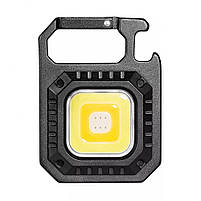 Акумуляторний LED ліхтарик W5130 з Type-C (6 режимів, карабін, магніт), фото 8