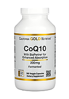 California Gold CoQ10 With Bioperine 200 mg 360 veg caps