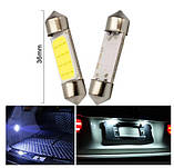Автомобільна світлодіодна лампа 4 шт. led 12 V, фото 2
