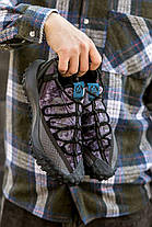 Зимові Чоловічі Кросівки Nike ACG Mountain Fly Low Black Violet / Найк АЦГ Моунтаїн Низькі Чорні з Фіолетовим, фото 3