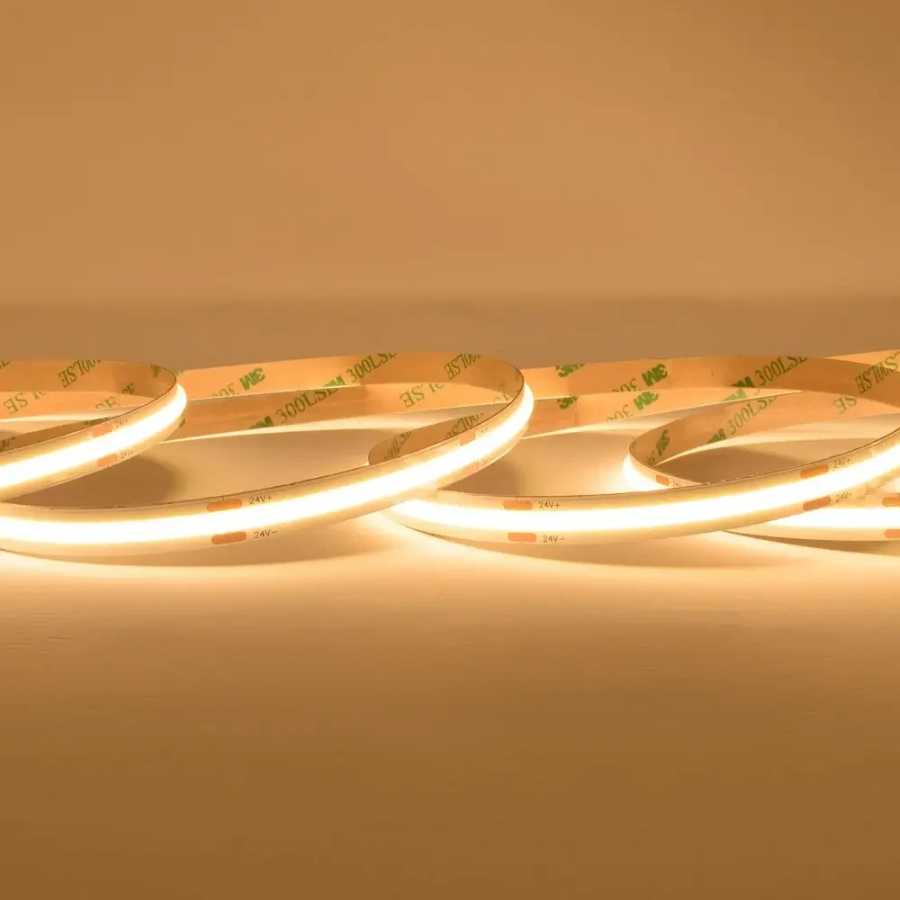 Світлодіодна стрічка СОВ PROLUM 24V 320 LED тепла біла, негерметична.Котушка, ціна за 1 метр