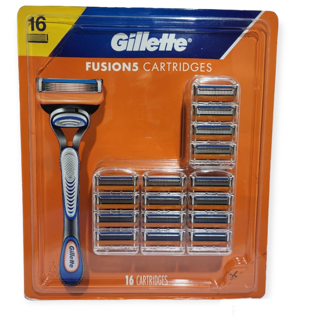Кассеты для Бритья Gillette Fusion Оригинал 8шт (поштучно) — Купить ...