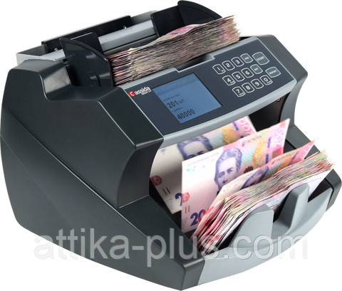 Лічильник банкнот Cassida 6600 LCD UV/MG з калькуляцією за номіналом