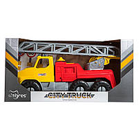Авто "City Truck" пожежна в коробці, фото 2