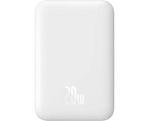 Зовнішній акумулятор Baseus Power Bank 6000mAh Magnetic Wireless Quick Charge 20W White