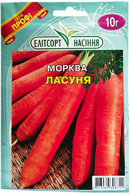 Насіння моркви Ласуня 10 г середньостигла