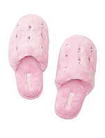 Домашние тапочки Victoria's Secret Logo Faux Fur Slippers S (36-37) из США