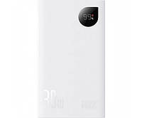 Зовнішній акумулятор (Power Bank) Baseus Adaman 2 Digital Display 20000 mAh 30W White (PPAD050002)