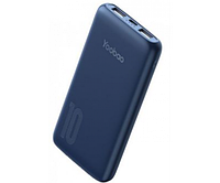 Зовнішній акумулятор (павербанк) Yoobao 1D Power Bank 10000 mah 22.5W Blue