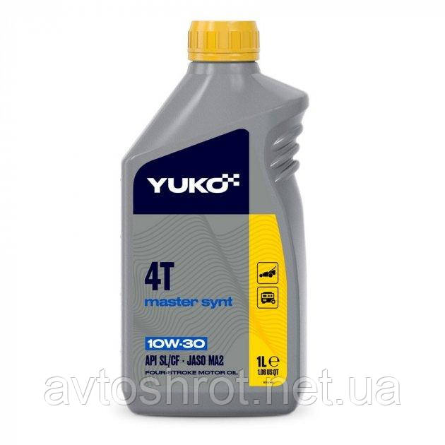 Олива 4T 10W-30  Yuko MASTER SYNT 4-х тактна для генераторів, мотоблоків, газонокосарок