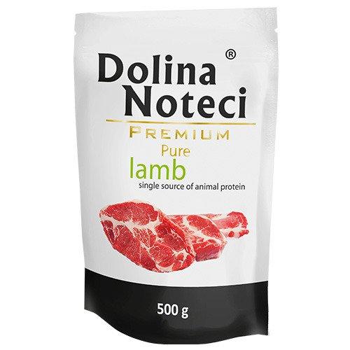 Вологий корм для собак з ягням Dolina Noteci Premium Pure 500 г, фото 1