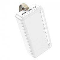 Зовнішній акумулятор 20000mAh 2xUSB/Type-C 2.1A потужний повербанк Power Bank Hoco J91А для заряджання телефону, фото 5