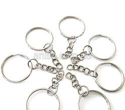 Фурнітура основа під брелок 23мм.