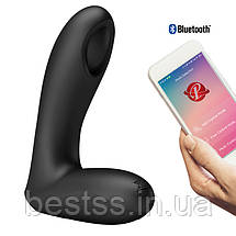 Стимулятор простати з керуванням через мобільний додаток - Pretty Love Archenemy Pulsator Black, фото 2