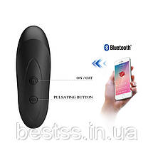 Стимулятор простати з керуванням через мобільний додаток - Pretty Love Archenemy Pulsator Black, фото 3