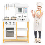 Кухня дитяча Ecotoys TK040A White дерев'яна ігрова для дітей W_1433, фото 5