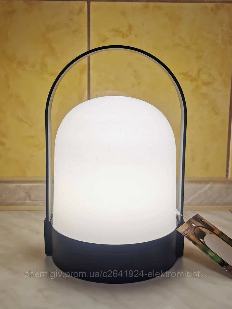 Лампа Настольная на Батарейках с Ручкой H&S (13 Х 21 См) — Купить ...