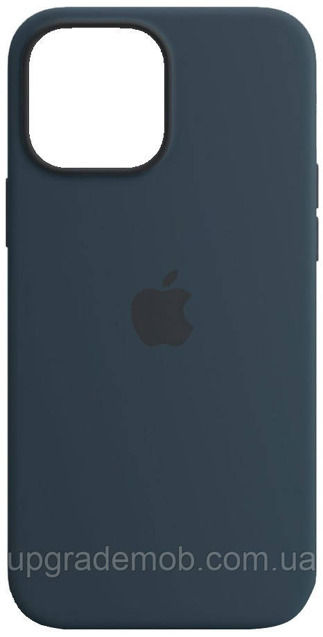 Силіконовий чохол iPhone 13 Pro Apple Silicone Case — Abyss Blue, фото 1
