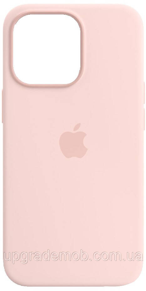 Силіконовий чохол iPhone 13 mini Apple Silicone Case — Chalk Pink, фото 1