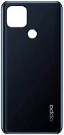 Задняя крышка Oppo A15/A15s/A35 черная Dynamic Black