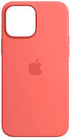 Силиконовый чехол iPhone 13 Apple Silicone Case with MagSafe (анимация) - Pink Pomelo