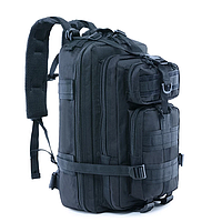 Тактический рюкзак 30 л Армейский военный рюкзак. Черный
