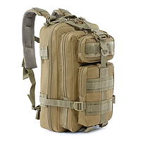 Тактический рюкзак 30 л Армейский военный рюкзак. Койот